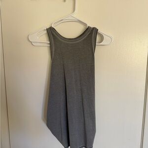 lululemon athletica Gray Tank Top Back Tie